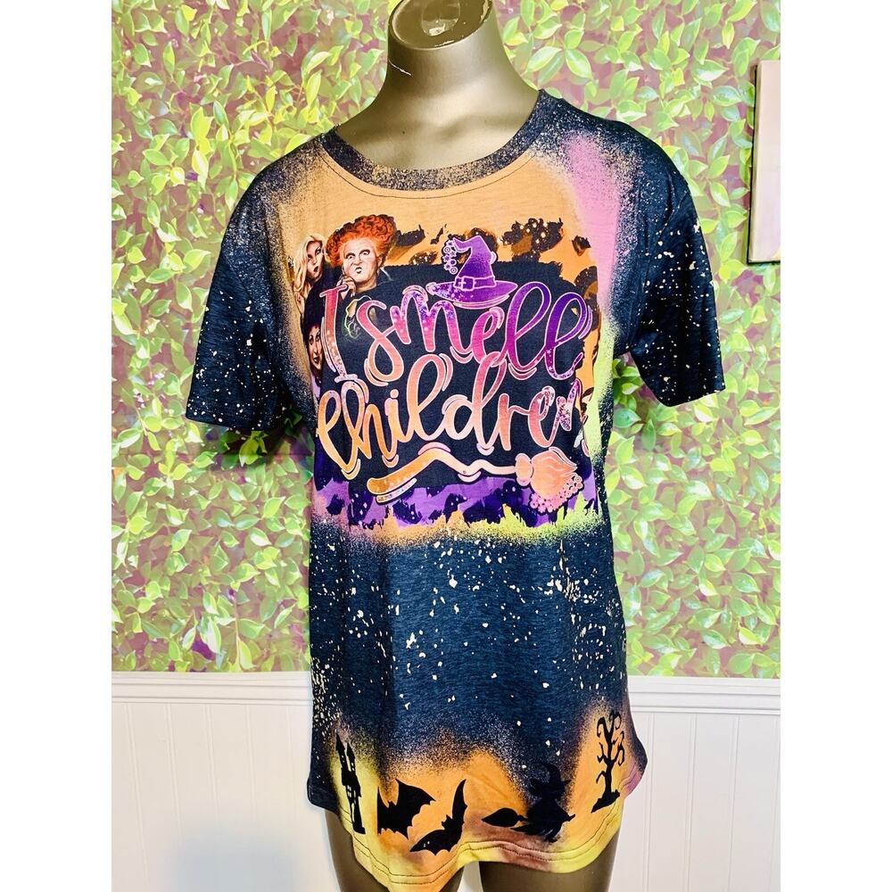 Brand New Witches Graphic Top Women’s Vibrant Small Halloween